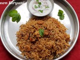 Prawn Biryani Recipe/Shrimp Birynai Recipe/Eral Biryani Recipe/Fried Prawn Biryani with step by step photos/Prawn Biryani-Method 2