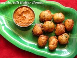 Punugulu Recipe/Idli Batter Bonda Recipe/Idli Maavu Bonda/How to make Punugulu with step by step photos