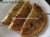 Puran Poli/Paruppu Purana Poli