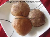 Ragi Poori/Kezhvaragu Poori /Finger Millet Poori Recipe – How to Make Ragi Poori