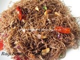 Ragi Semiya Upma/Ragi Vermicilli Upma