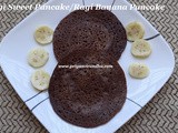 Ragi Sweet Pancakes/Ragi Banana Sweet Pancakes/FingerMillet Banana Pancake/Eggless Pancake Recipe/Healthy Ragi Pancake with step by step photos