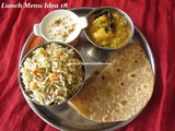 Simple Lunch Menu Idea 18/Easy & Quick Lunch Menu Idea/Simple Vegetarian Lunch Menu Idea