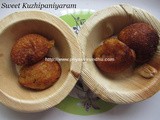 Sweet KuzhiPaniyaram/Inippu Kuzhipaniyaram with Jaggery