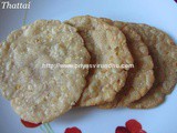 Thattai Recipe /How to Make Thattai/Diwali Special