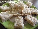 Thengai Burfi/Coconut Burfi/Nariyal Burfi – Diwali Special