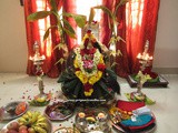 Varalakshmi Vratham /Varalakshmi Nombu–Pooja Procedure, Things needed for Pooja /Nombu Procedure with step by step photos/Varalakshmi Pooja Recipes/How to do VaraLakshmi Pooja