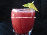 Watermelon Juice Recipe/How to make Watermelon juice/Easy Watermelon Juice – Refreshing & Thirst Quenching