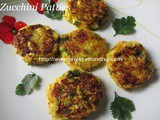 Zucchini Patties/Zucchini Tikkis