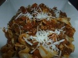 Bolognese saus met rode wijn (ragu a la Vino Rosso)