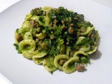 Orecchiette al Ragù di Salsiccia e Cimette di Rapa