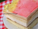 Ciasto biszkoptowe ze śmietaną