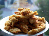 Frytki z indyka o smaku carry