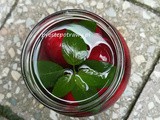 Kompot śliwkowy z miętą
