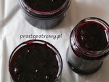 Konfitura z czarnych jagód, borówek i porzeczek