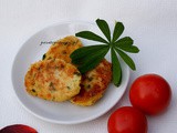 Kotlety z ziemniaków i żółtego sera