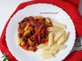 Passata z warzywami i makaronem