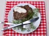Placuszki pieczarkowo-drobiowe