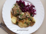 Polędwiczki z dzika z pieczarkami