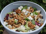 Sałatka z serem gorgonzola