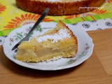 Tarta migdałowa z gruszką