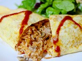 Japanese Omelette Rice (Omurice)