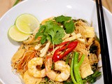 Tom Yum Fried Vermicelli (Mee Hoon)