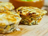 Tuna, Sweet Potato and Corn Frittatas