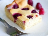 White Chocolate and Raspberry Cheesecake