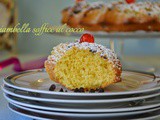 Ciambella soffice al cocco e gocce di cioccolata....coccoliamoci