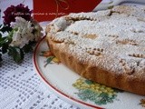 Crostata con mascarpone, ricotta e gocce di cioccolata: un dolce cuore per la mamma ^_