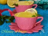 Mousse al limone......e felice agosto ^_