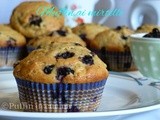 Muffin ai mirtilli con farina integrale e zenzero...facciamo colazione