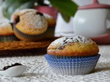 Muffins alla ricotta con il cuore di marmellata