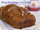 Plumcake con zucca e cioccolato una dolce colazione per Halloween ^_