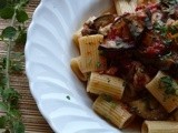 Ricetta pasta al tonno e melanzane....un primo piatto semplice e profumato