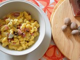 Spätzle speck e gorgonzola