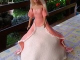 Torta Barbie per i 5 anni della mia piccola