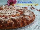 Torta con farina di cocco, ricotta e bacche di Gojii...un morbido girasole ^_