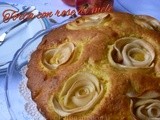 Torta con rose di mele profumata alla cannella e cardamomo il mio comfort food