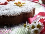 Torta soffice con panna, farina di riso e cocco.....e volano leggere le farfalle