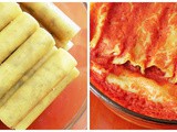 Cannelloni z mięsem i pieczarkami