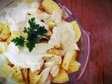Zapiekanka ziemniaczana pod majonezową chmurką - szybkie danie jednogarnkowe