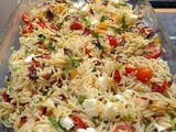 Orzo with Roasted Vegetables