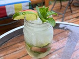 Peach mojito