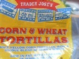 Trader Joes Corn and Wheat Tortillas