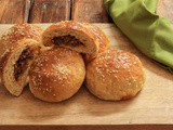Keema-Stuffed Whole Wheat Buns