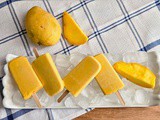 Mango Yogurt Popsicles