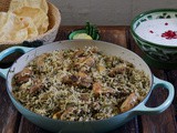 Methi Chicken Pulao (Pilaf)