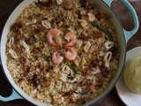 Seafood Coconut Pulao (Pilaf)